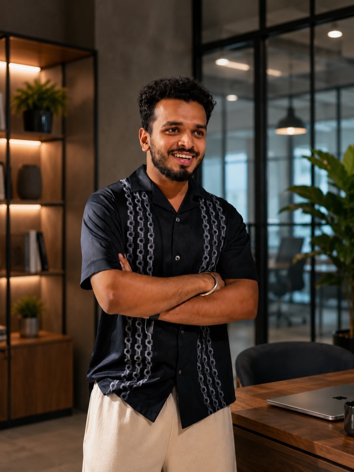 Krishna Iyer, author of Half a Bottle of Beer